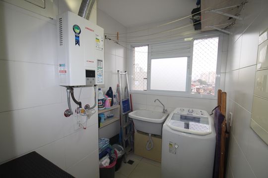 Área de Serviço de apartamento à venda com 2 quartos, 57m² em Lauzane Paulista, São Paulo