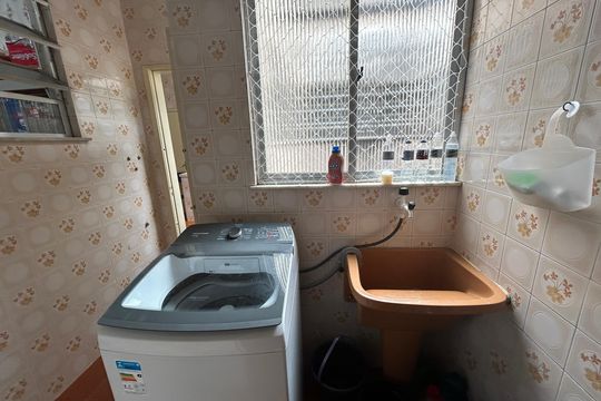 Área de Serviço de apartamento à venda com 3 quartos, 92m² em Vila Valqueire, Rio de Janeiro