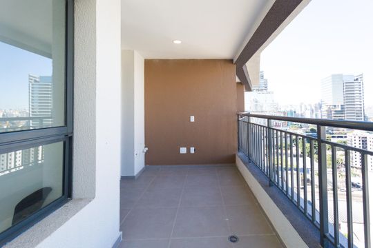 Varanda de kitnet/studio à venda com 1 quarto, 34m² em Butantã, São Paulo