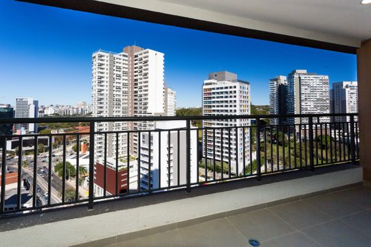 Varanda de kitnet/studio à venda com 1 quarto, 34m² em Butantã, São Paulo