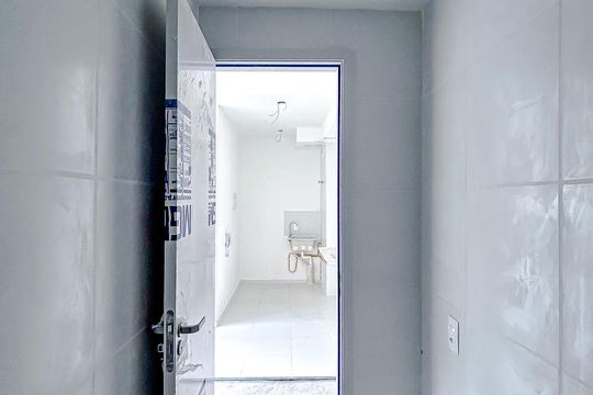 Banheiro de apartamento à venda com 2 quartos, 34m² em Vila Matilde, São Paulo