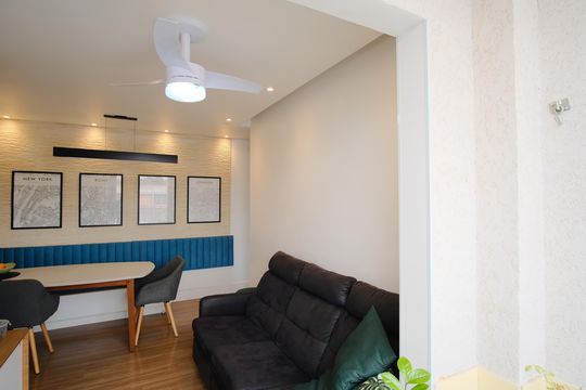 Varanda de apartamento à venda com 2 quartos, 54m² em Guaiauna, São Paulo