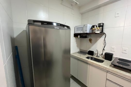 Cozinha de apartamento para alugar com 1 quarto, 25m² em Tucuruvi, São Paulo