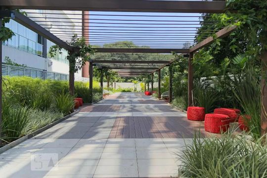 Área comum de kitnet/studio para alugar com 1 quarto, 35m² em Consolação, São Paulo