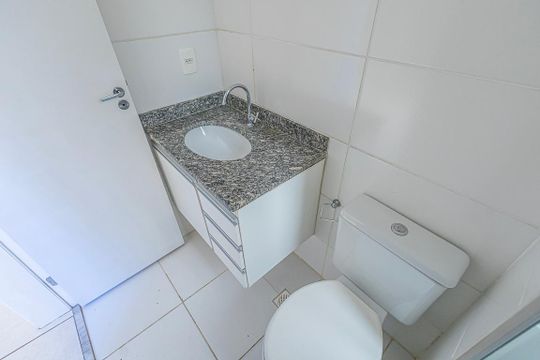 suite de apartamento à venda com 3 quartos, 144m² em Castelo, Belo Horizonte