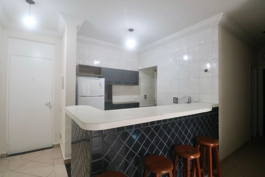 Apartamento para alugar com 2 quartos, 55m² em Balneario Cidade Atlantica, Guarujá