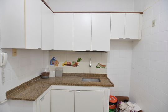 Cozinha de apartamento à venda com 2 quartos, 85m² em Alto da Boa Vista, Rio de Janeiro