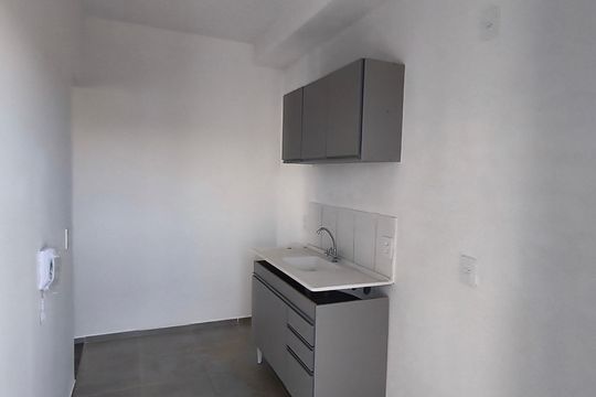 Cozinha de apartamento para alugar com 2 quartos, 96m² em Vila Rica, Lagoa Santa