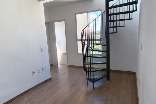 Sala de apartamento para alugar com 2 quartos, 96m² em Vila Rica, Lagoa Santa