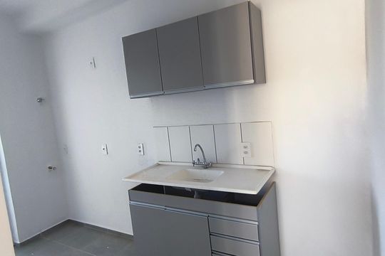 Cozinha de apartamento para alugar com 2 quartos, 96m² em Vila Rica, Lagoa Santa