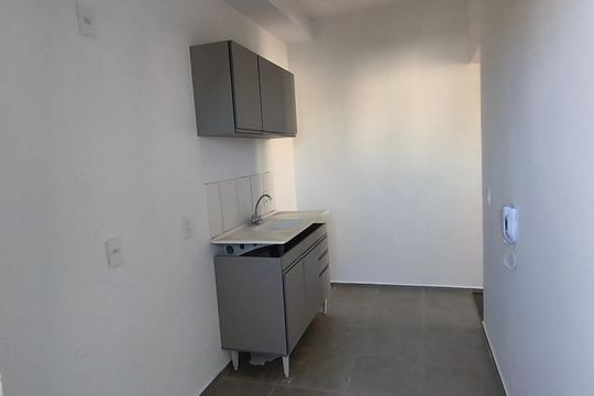 Cozinha de apartamento para alugar com 2 quartos, 96m² em Vila Rica, Lagoa Santa