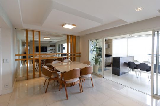 Sala de apartamento à venda com 3 quartos, 137m² em Vila Rosalia, Guarulhos