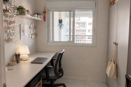 Escritorio de apartamento à venda com 4 quartos, 117m² em Vila Leopoldina, São Paulo