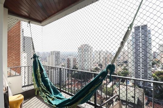 Varanda da Sala de apartamento à venda com 3 quartos, 134m² em Chora Menino, São Paulo