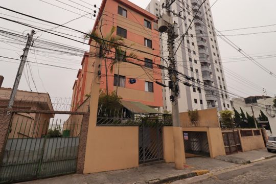 Fachada de apartamento à venda com 2 quartos, 62m² em Vila Príncipe de Gales, Santo André
