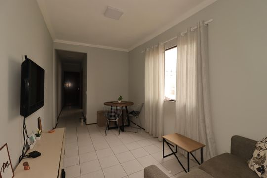 Sala de apartamento à venda com 2 quartos, 62m² em Vila Príncipe de Gales, Santo André