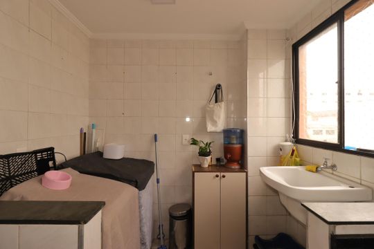 Área de Serviço de apartamento à venda com 2 quartos, 62m² em Vila Príncipe de Gales, Santo André