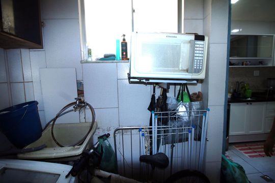 Área de Serviço de apartamento à venda com 2 quartos, 55m² em Olaria, Rio de Janeiro