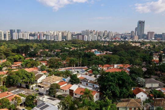 Sala - Vista de apartamento à venda com 1 quarto, 80m² em Granja Julieta, São Paulo