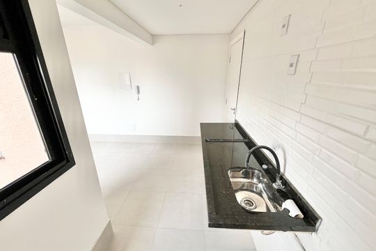 Sala/Cozinha de apartamento à venda com 2 quartos, 43m² em Jardim São Paulo, São Paulo