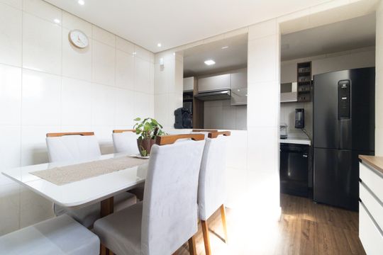 Cozinha  de casa de condomínio à venda com 2 quartos, 75m² em Sacoma, São Paulo