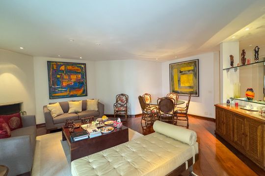 Sala de apartamento para alugar com 3 quartos, 178m² em Brooklin, São Paulo
