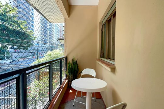 Sacada do quarto  de casa para alugar com 4 quartos, 180m² em Paraíso, São Paulo