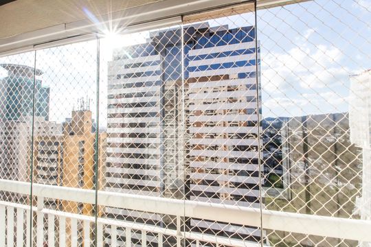 Varanda de apartamento à venda com 3 quartos, 107m² em Empresarial 18 do Forte, Barueri