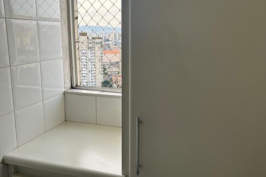 Área de serviço de apartamento à venda com 2 quartos, 54m² em Cambuci, São Paulo