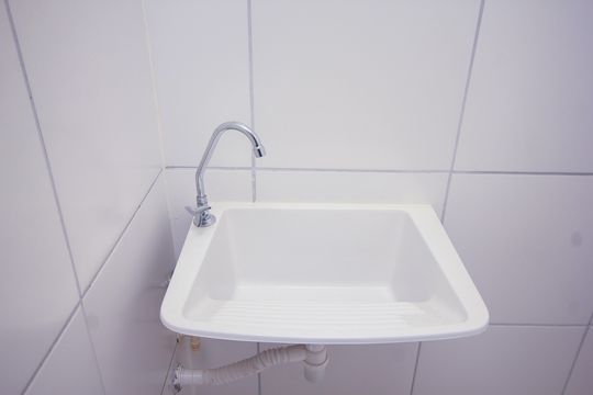 Área de Serviço de apartamento à venda com 2 quartos, 35m² em Santa Maria, Santo André