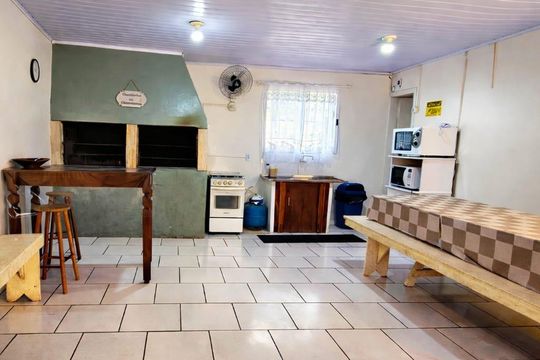 Área comum - Salão de festas de apartamento à venda com 2 quartos, 59m² em Rubem Berta, Porto Alegre