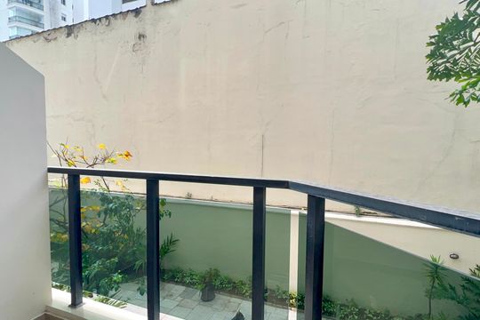 Varanda de apartamento para alugar com 1 quarto, 72m² em Paraíso, São Paulo