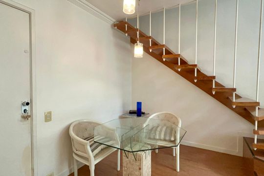 Sala de apartamento para alugar com 1 quarto, 72m² em Paraíso, São Paulo