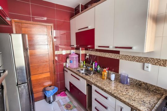 Cozinha  de apartamento à venda com 3 quartos, 85m² em Penha Circular, Rio de Janeiro