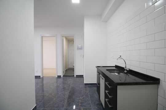 Cozinha de apartamento à venda com 2 quartos, 40m² em Vila Andrade, São Paulo
