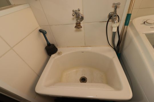 Área de Serviço - Tanque de apartamento à venda com 2 quartos, 51m² em Parque Erasmo Assunção, Santo André