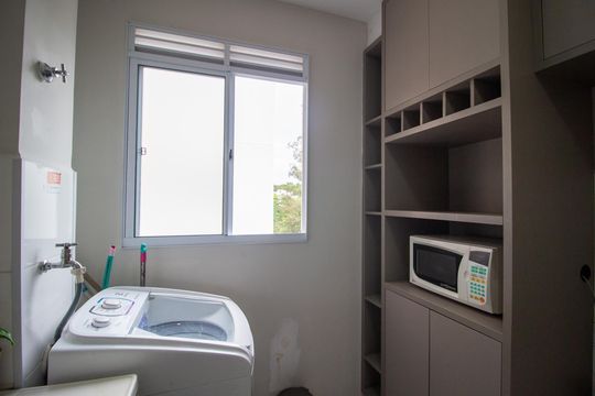 Área de Serviço de apartamento para alugar com 2 quartos, 40m² em Jardim Karolyne, Votorantim