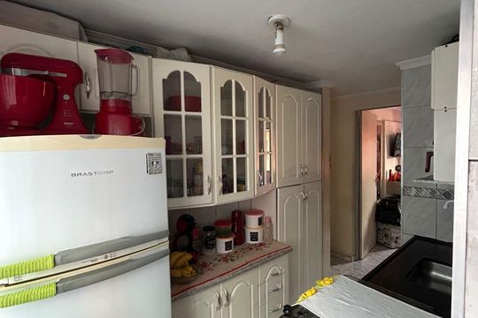 Cozinha de apartamento à venda com 2 quartos, 54m² em Conceição, Diadema