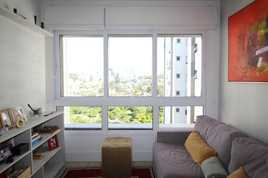 Sala de apartamento à venda com 2 quartos, 67m² em Boa Vista, Porto Alegre