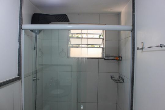 Banheiro da Suíte de apartamento à venda com 3 quartos, 70m² em Paraíso do Morumbi, São Paulo