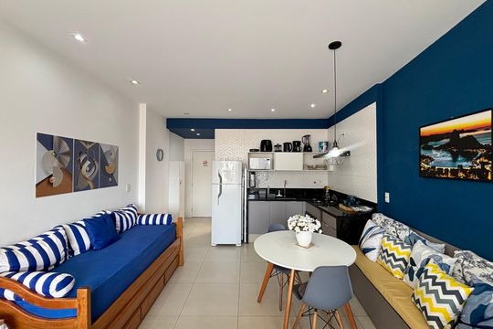 Sala de apartamento à venda com 1 quarto, 32m² em Centro, Rio de Janeiro