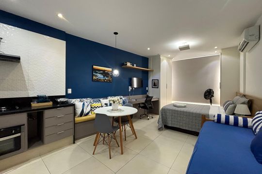 Sala de apartamento à venda com 1 quarto, 32m² em Centro, Rio de Janeiro