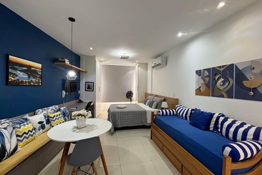 Sala de apartamento à venda com 1 quarto, 32m² em Centro, Rio de Janeiro