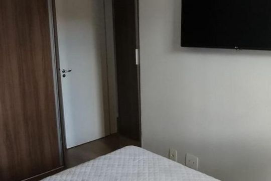 Quarto de apartamento à venda com 2 quartos, 47m² em Chácaras São Martinho, Campinas