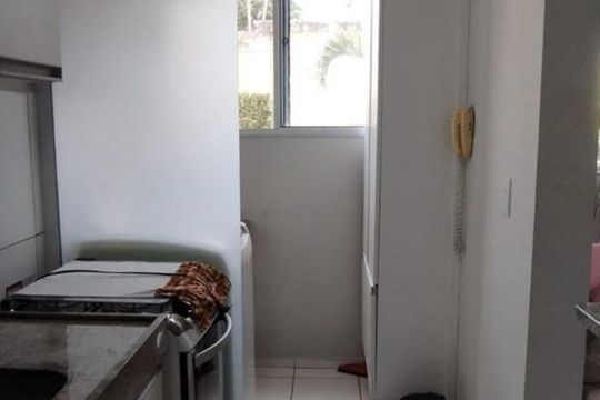 Cozinha de apartamento à venda com 2 quartos, 47m² em Chácaras São Martinho, Campinas