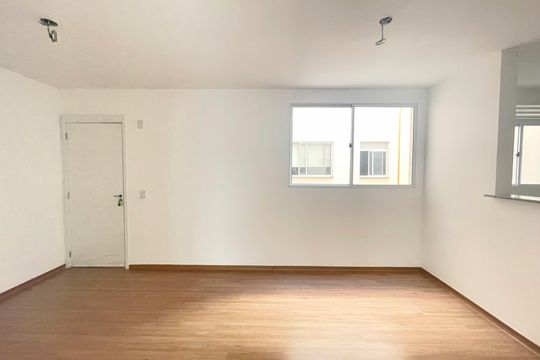 Sala de apartamento à venda com 2 quartos, 52m² em Paquetá, Belo Horizonte