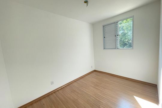Suíte de apartamento à venda com 2 quartos, 52m² em Paquetá, Belo Horizonte