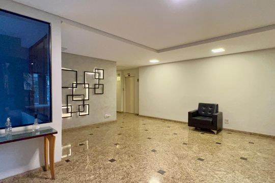 Hall de entrada de apartamento para alugar com 2 quartos, 59m² em Sumaré, São Paulo