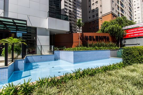 Vista da Rua de apartamento para alugar com 1 quarto, 55m² em Bethaville I, Barueri