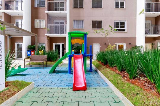 Playground  de apartamento à venda com 1 quarto, 27m² em Jardim Caravelas, São Paulo